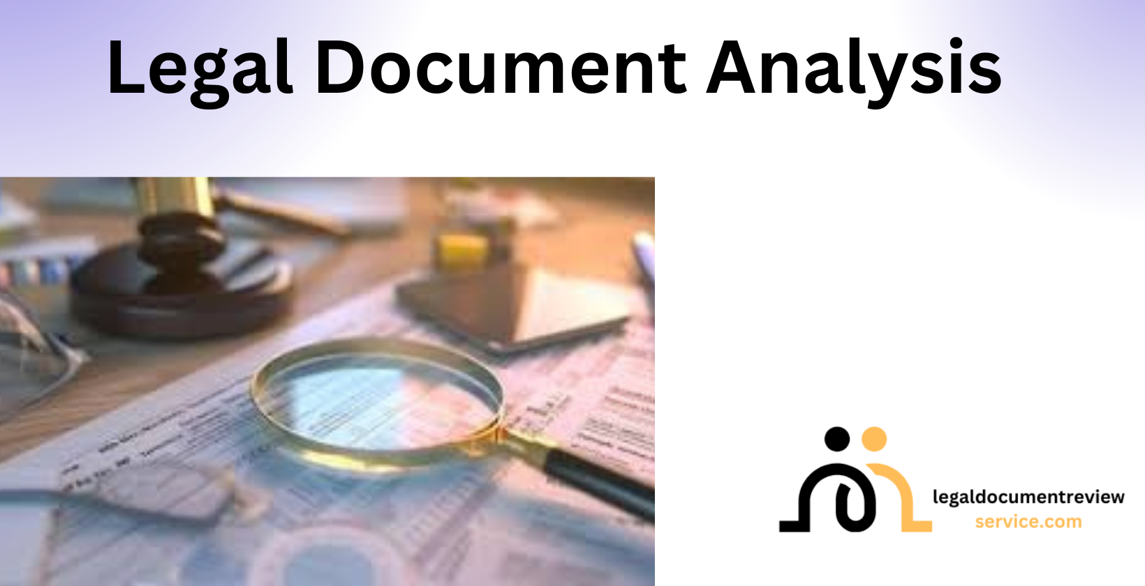 Analyzing legal documents with a magnifying glass