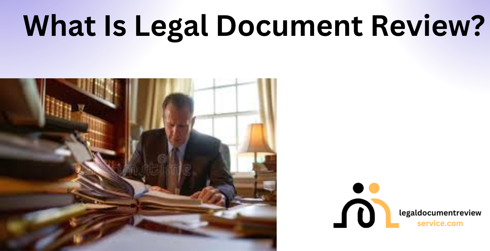 Legal professional reviewing case documents